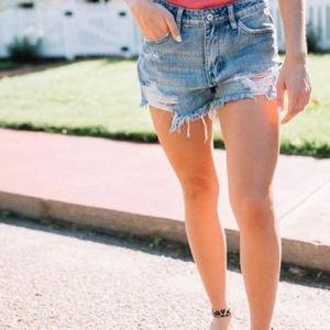 KanCan high waisted shorts